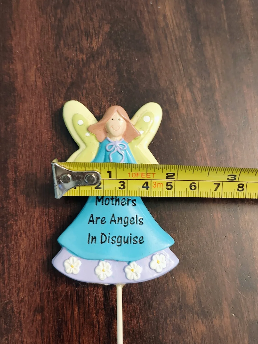 Blue and Yellow Angel Party Picks - Mothers Are Angels In Disguise